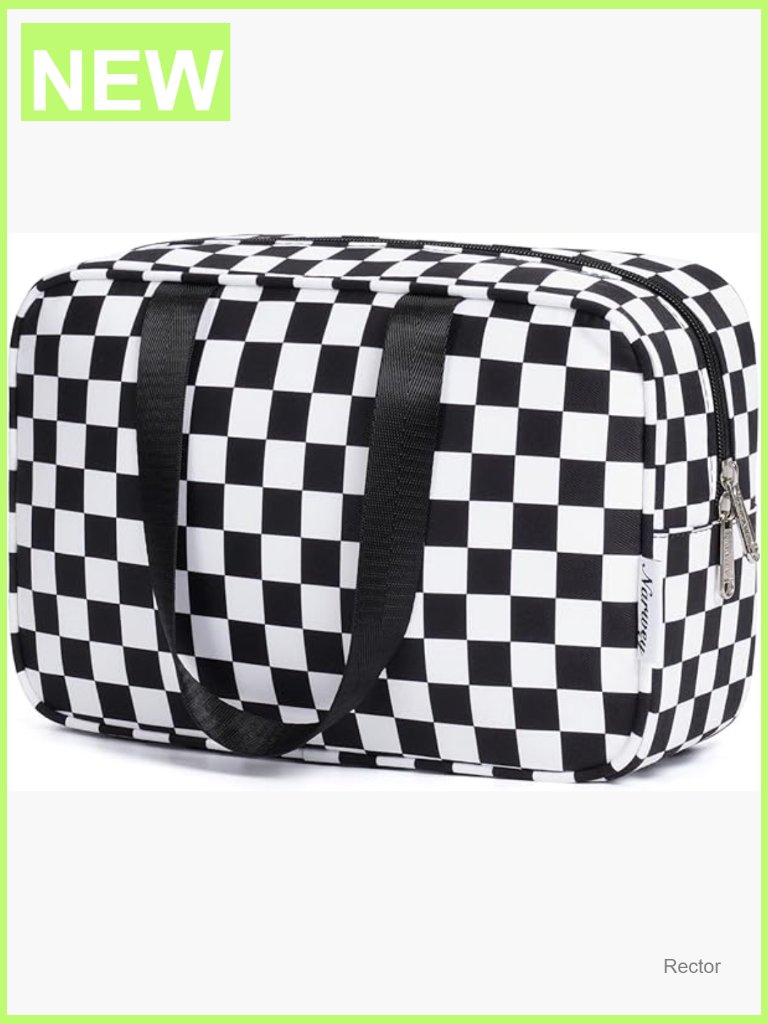 Large Toiletry Bag Travel Makeup Organizer Water Resistant Toiletries Case